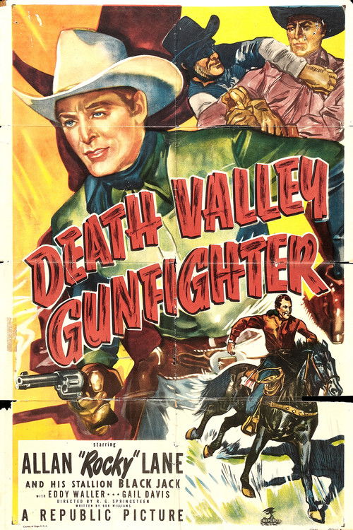 Death Valley Gunfighter (1949) poster