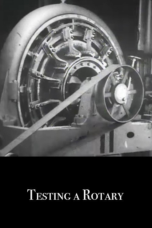 Testing a Rotary (1904) poster