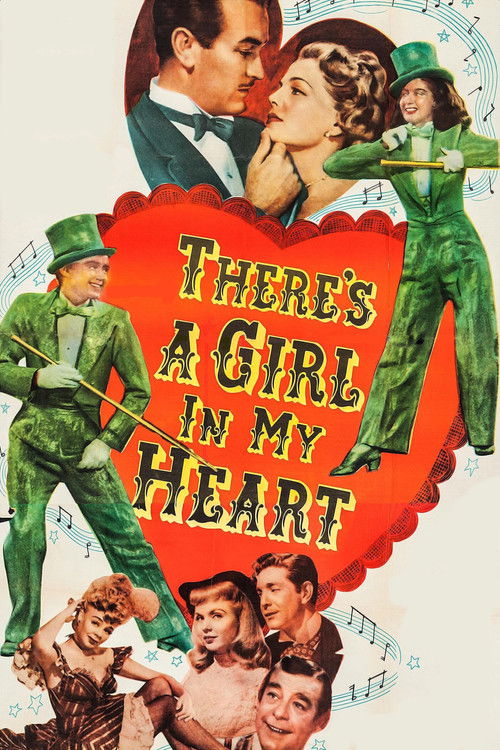 There's a Girl in My Heart (1949) poster