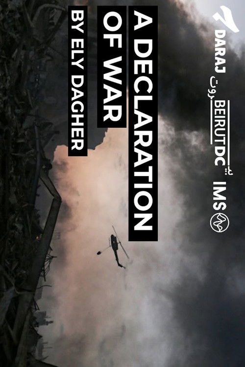 A Declaration of War (2021) poster