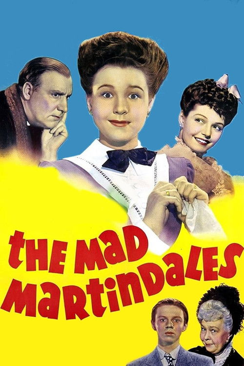 The Mad Martindales (1942) poster