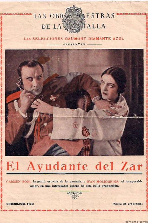 The Adjutant of the Czar (1929) poster