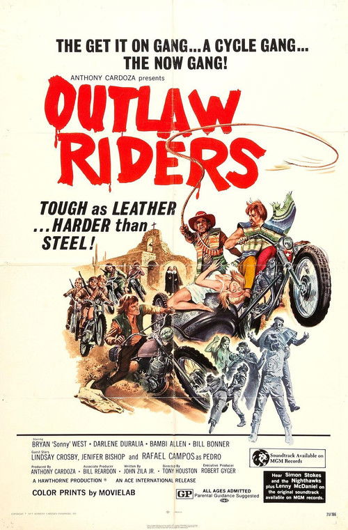 Outlaw Riders (1971) poster