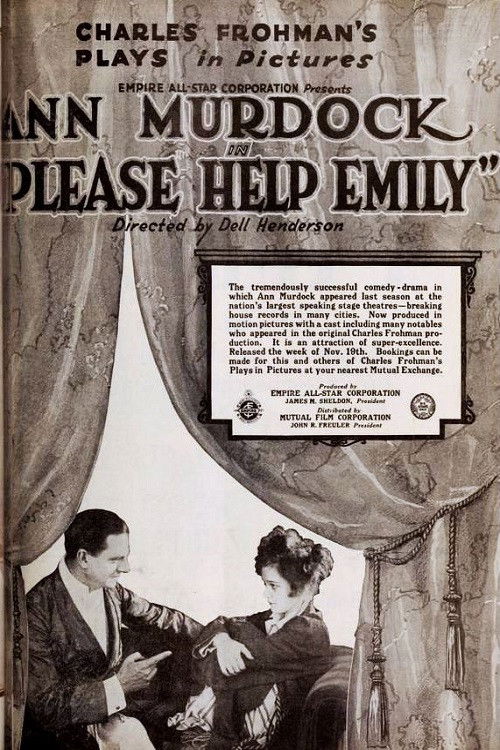Please Help Emily (1917) poster