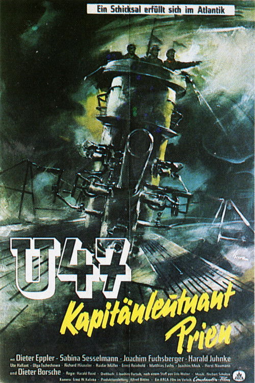 U47 - Kapitänleutnant Prien (1958) poster