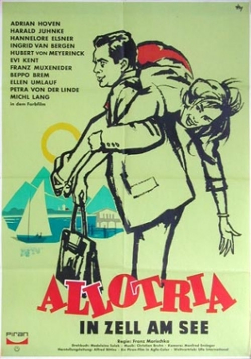 Allotria in Zell am See (1963) poster