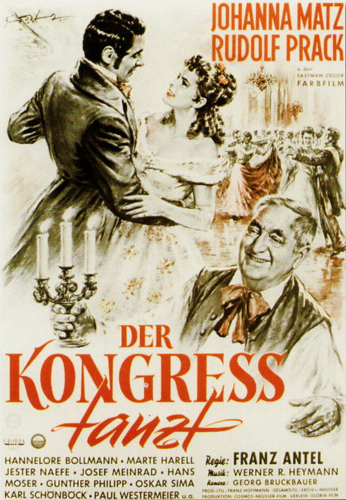 The Congress Dances (1955) poster