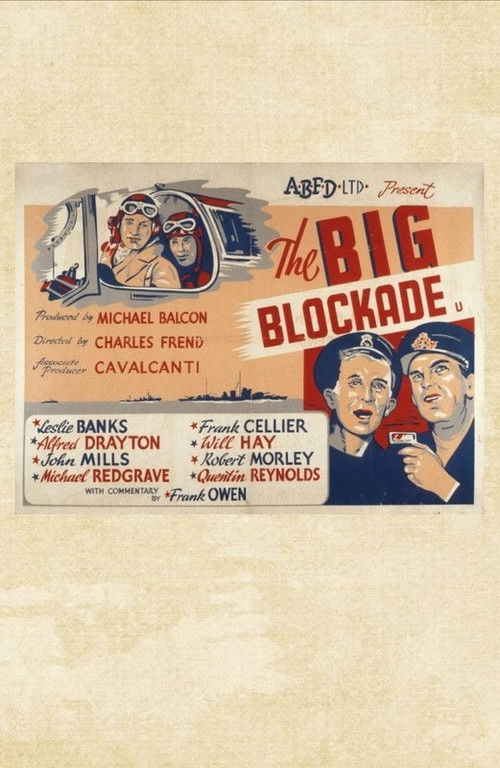The Big Blockade (1942) poster