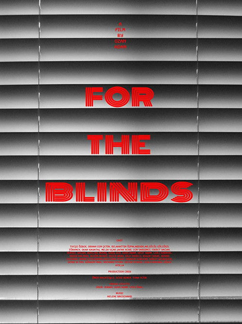 For the Blinds (2014) poster