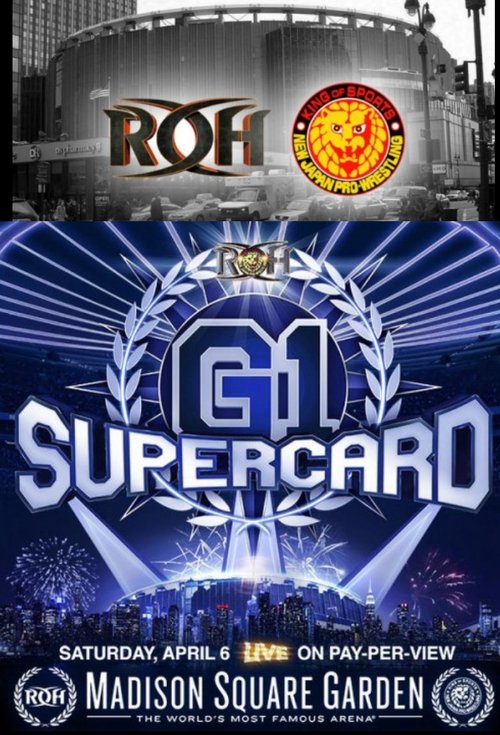 ROH & NJPW: G1 Supercard (2019) poster