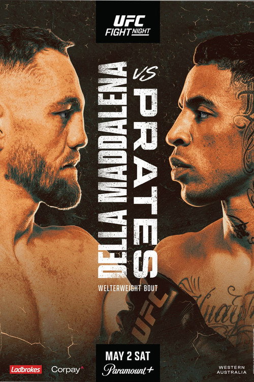 UFC Fight Night 275: Della Maddalena vs. Prates (2026) poster