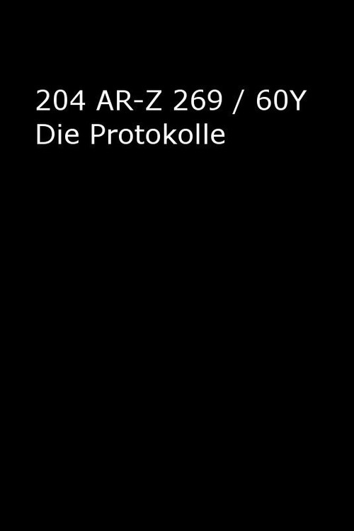 204 AR-Z 269 / 60Y Die Protokolle (2012) poster