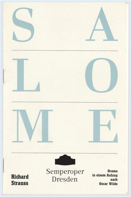 Salome (1988) poster