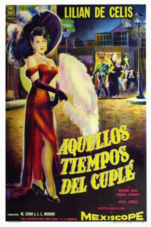 Aquellos tiempos del cuplé (1958) poster