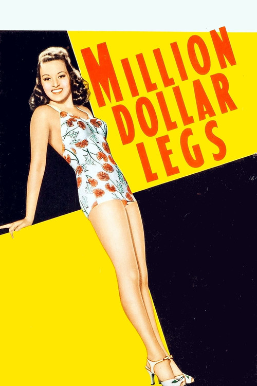 Million Dollar Legs (1939) poster