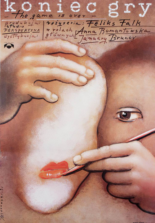 Koniec gry (1992) poster