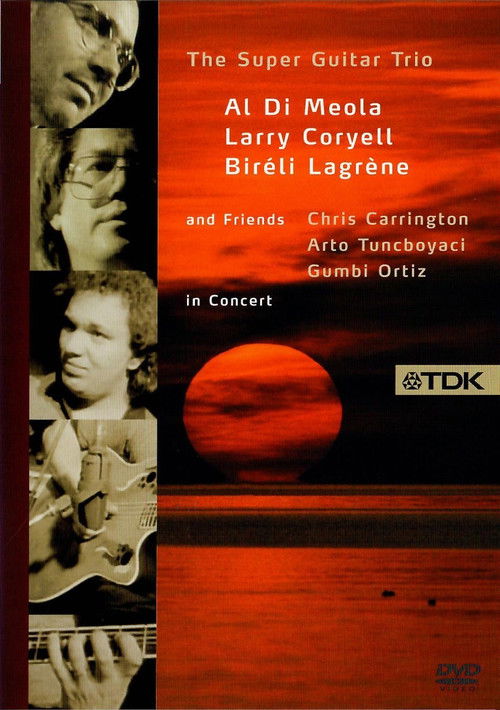 Super Guitar Trio And Friends in concert (1990) poster