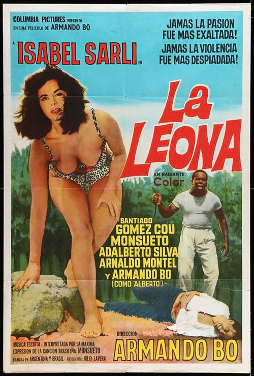 La leona (1964) poster