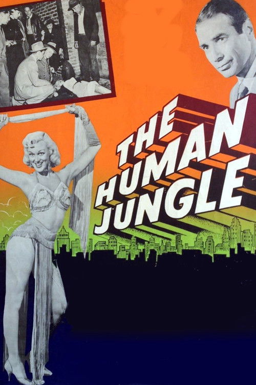 The Human Jungle (1954) poster