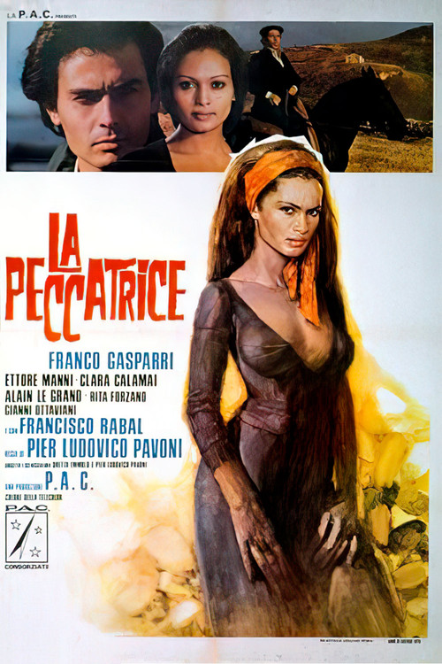 La peccatrice (1975) poster