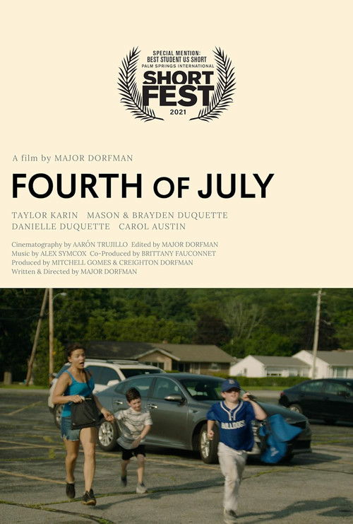 Fourth of July (2021) poster