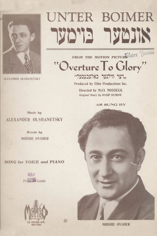 Overture to Glory (1940) poster