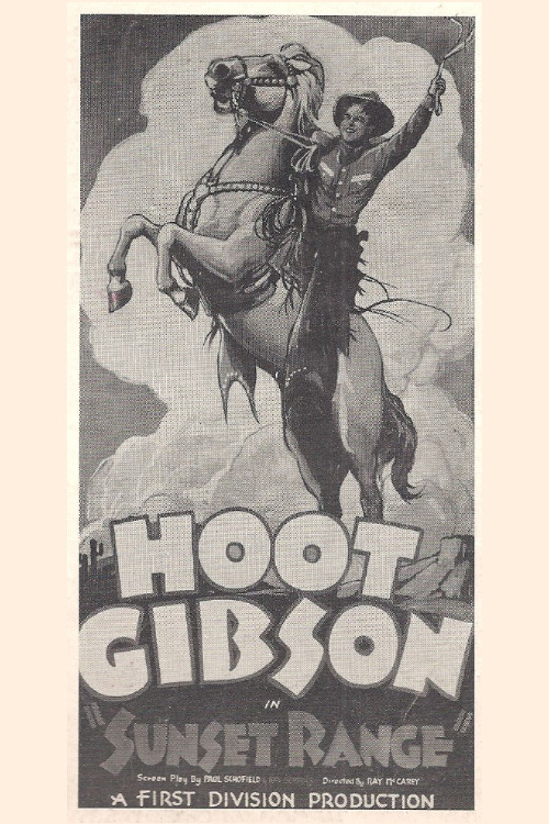 Sunset Range (1935) poster