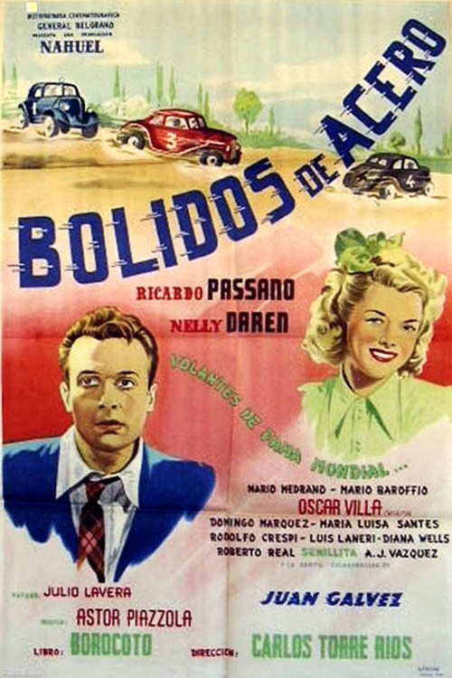 Steel racing cars (1950) poster