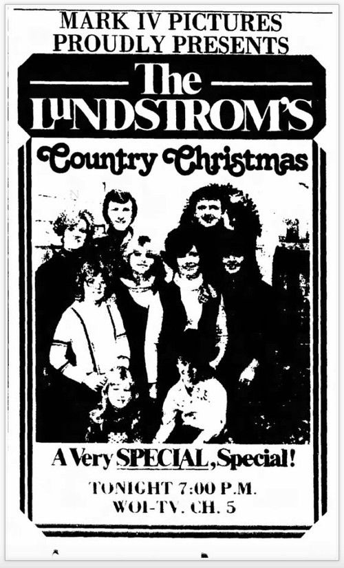 The Lundstroms Country Christmas (1977) poster