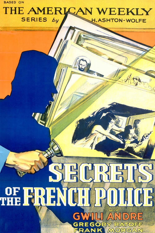 Secrets of the French Police (1932) poster