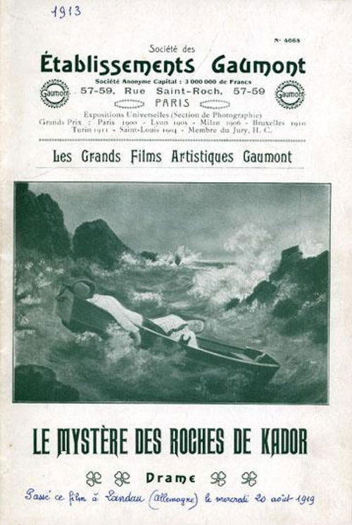 Le Mystère des roches de Kador (1912) poster