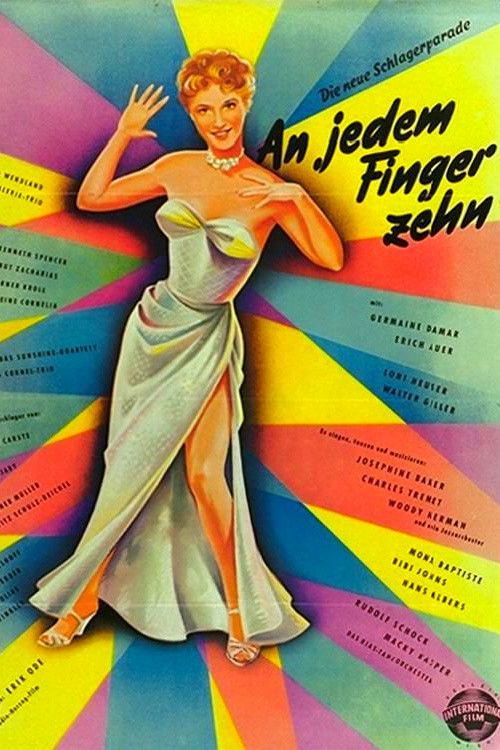 An jedem Finger zehn (1954) poster