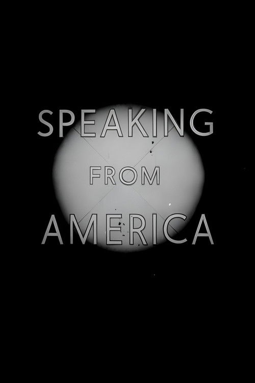 Speaking from America (1938) poster