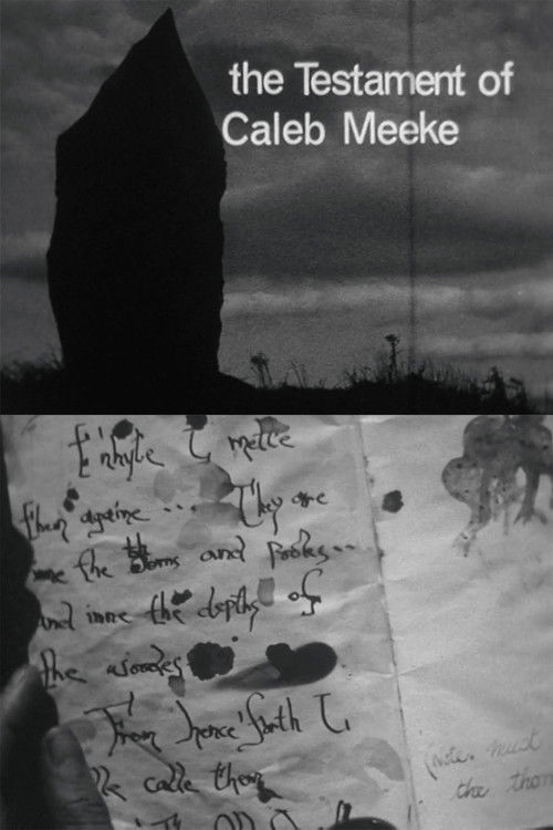 The Testament of Caleb Meeke (1969) poster