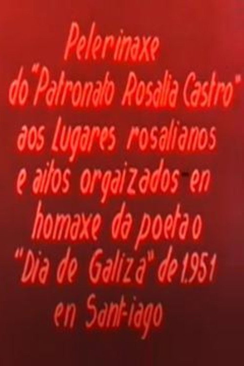 Peregrinaxe lírica aos lugares rosalianos (1951) poster