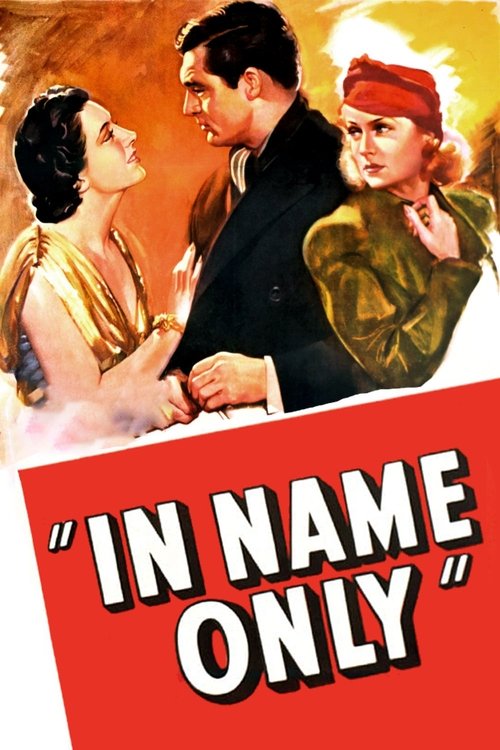 In Name Only (1939) poster