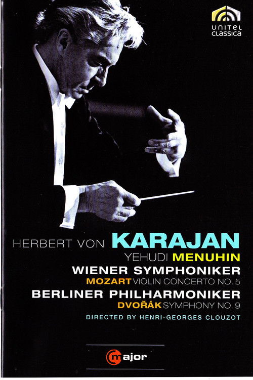 Karajan: Mozart Violin Concerto No 5, Dvorak Symphony No.9 (1966) poster
