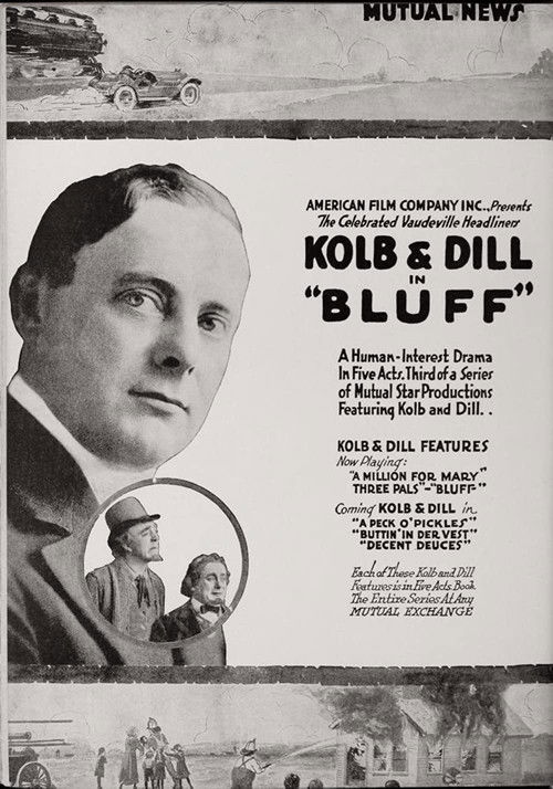 Bluff (1916) poster