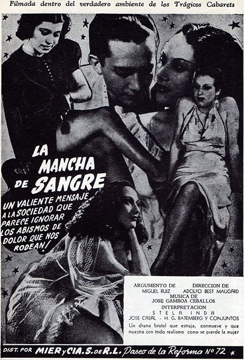 La mancha de sangre (1943) poster