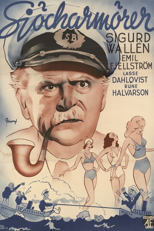 Sjöcharmörer (1939) poster