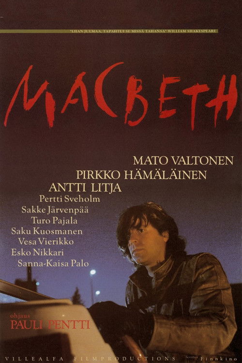 Macbeth (1987) poster