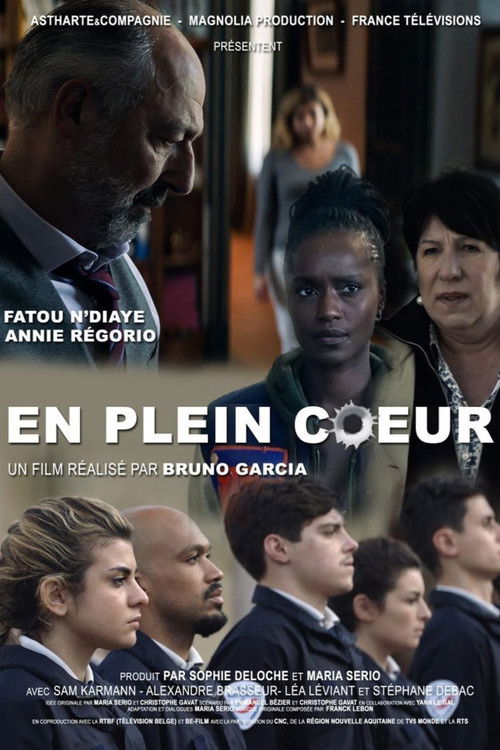 En plein cœur (2021) poster