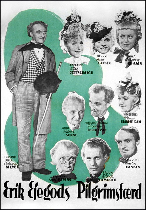 Erik Ejegods pilgrimsfærd (1943) poster