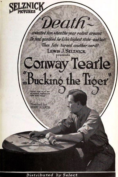 Bucking the Tiger (1921) poster