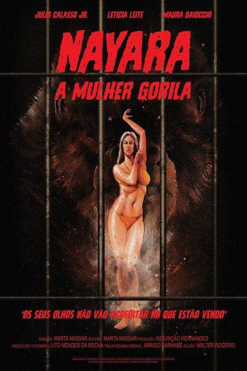 Nayara, A Mulher Gorila (1992) poster
