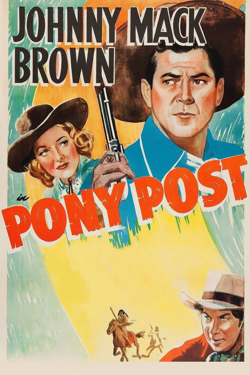 Pony Post (1940) poster