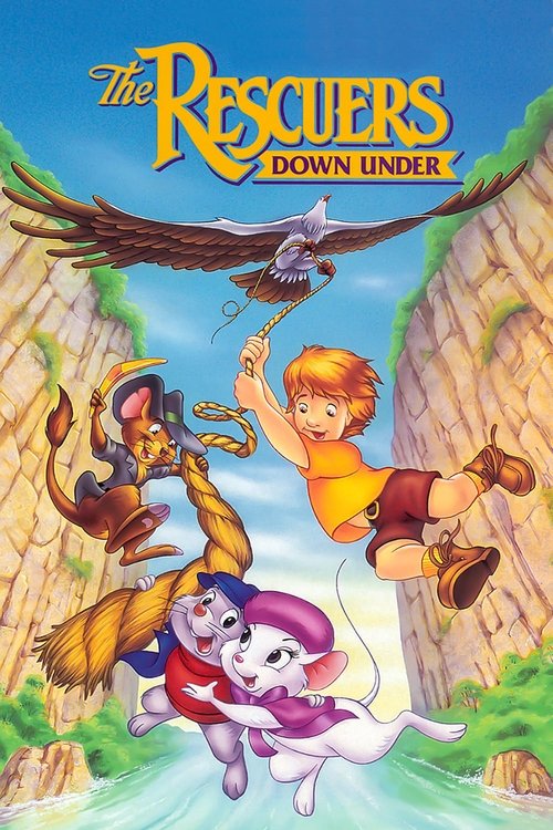 The Rescuers Down Under (1990) poster