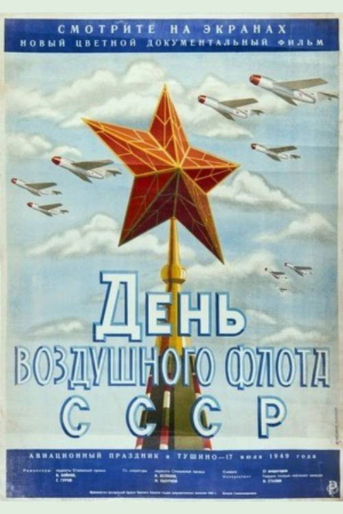 USSR Air Fleet Day (1949) poster
