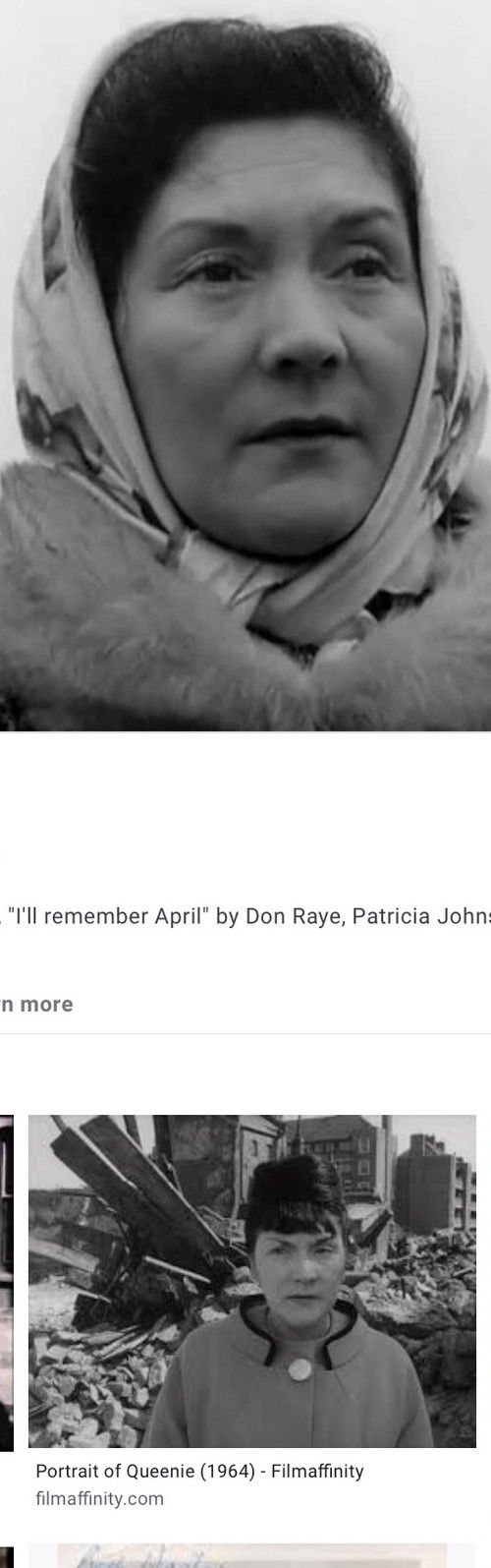 Portrait of Queenie (1964) poster