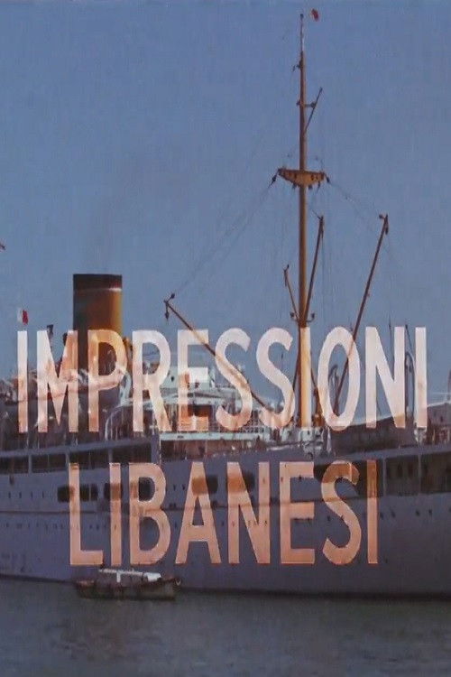 Impressioni libanesi (1964) poster